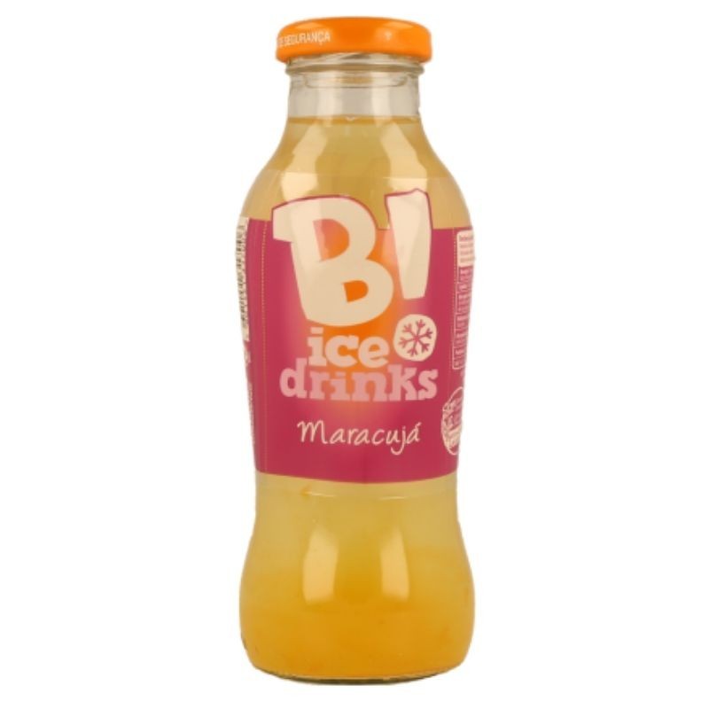 B! ICE DRINK GRF 0,33 MARACUJÁ Cx.12 Unidades