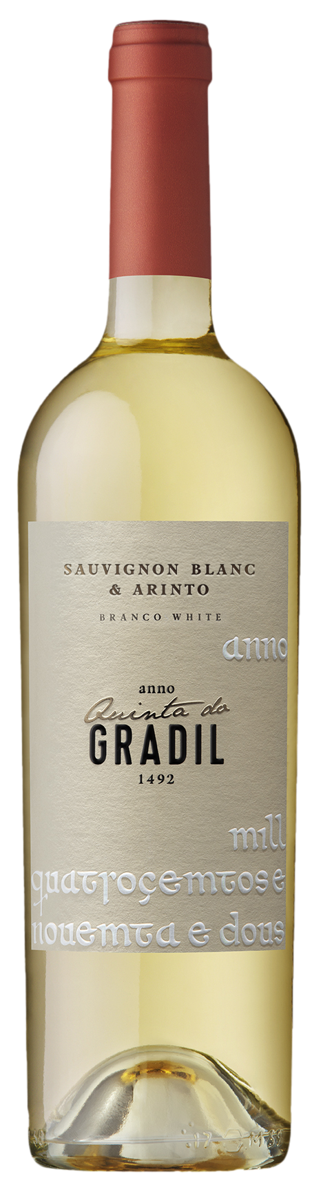 Garrafa de Quinta do Gradil 1492 Branco, vinho branco de Lisboa, 75 cl