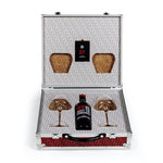 Carregar imagem na galeria: VINHO TINTO JFF JUST FOR FRIENDS 2011 BAÚ COLLECTORS EDITION COM 2 COPOS 0,75 LT