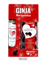 Carregar imagem na galeria: Mariquinhas Licor de Ginja+12 Copos Chocolate 0,50 LT