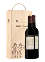 Carregar imagem na galeria: Vinha Grande Tinto Caixa Madeira 2 Garrafas