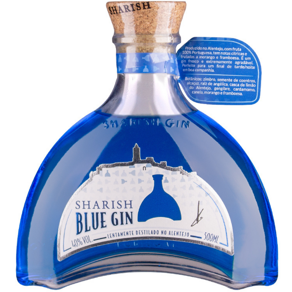 Gin Sharish Blue Magic c/ Copo 50CL