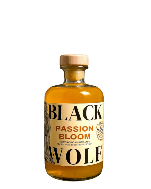 Gin Black Wolf Passion Bloom Maracujá — Portugal — 70 cl