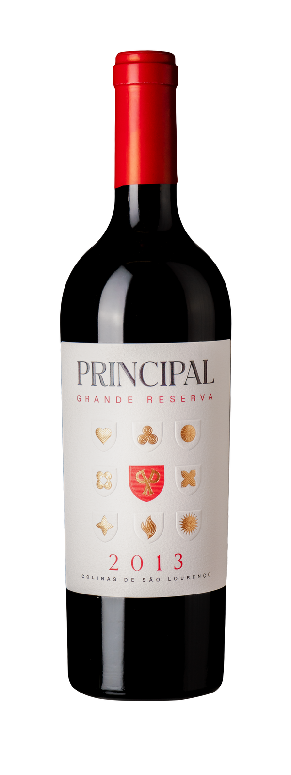 Garrafa de Principal Grande Reserva Tinto 2013, vinho tinto da Bairrada, 75 cl