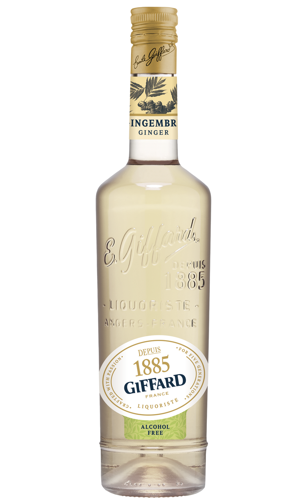 GIFFARD LICOR DE GENGIBRE 0% ÁLCOOL 0,70 LT