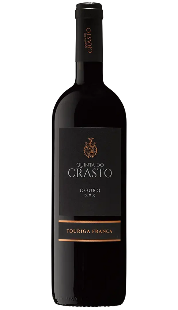 Garrafa de Quinta do Crasto Touriga Franca Tinto, vinho tinto do Douro, 75 cl