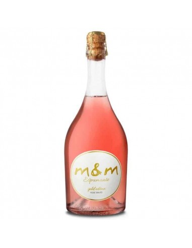 Vinho Rosé Espumante M&M Gold Edition Bruto