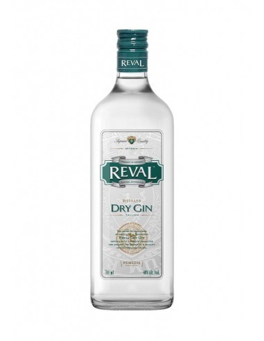 Reval Dry Gin 70CL