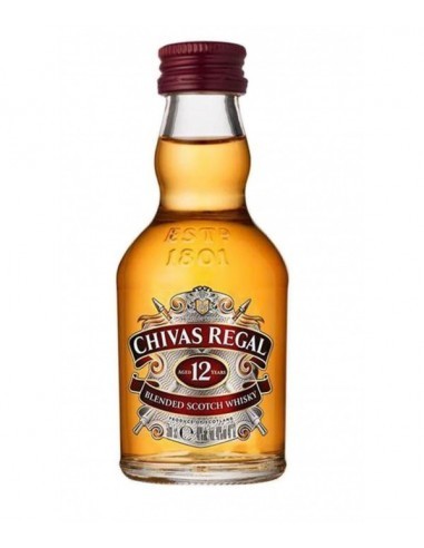 Whisky Chivas Regal 12 Anos 0,05 LT