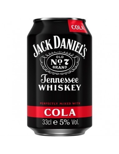 Jack Daniels e Cola 0,33 LT Lata