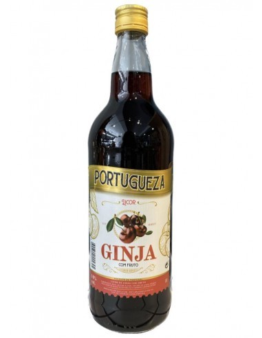 Portuguese Ginja With Fruit 1 LT