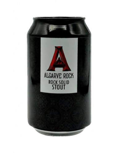 Cerveja Algarve Rock Stout Lata 0,33 LT