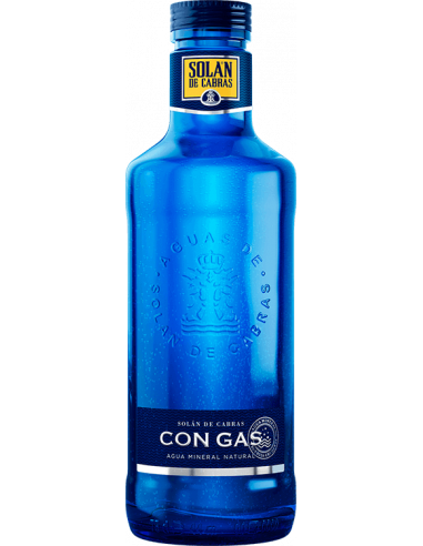 Agua Solan de Cabras C/Gas 0,33 LT TP - With gas - Garrafeira Baco®