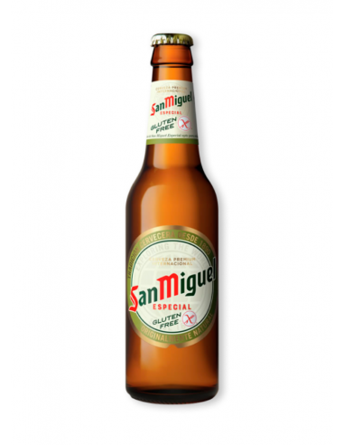 San Miguel Beer W/ Gluten 0.33 LT TP