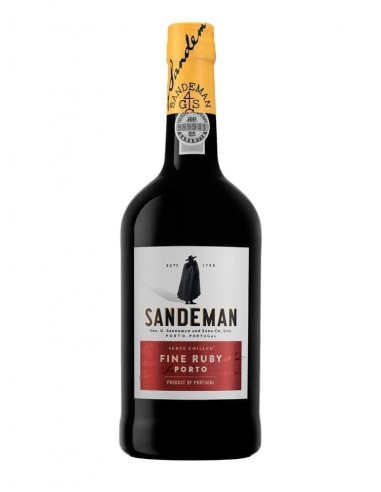 Port Wine Sandeman Ruby W/ Case