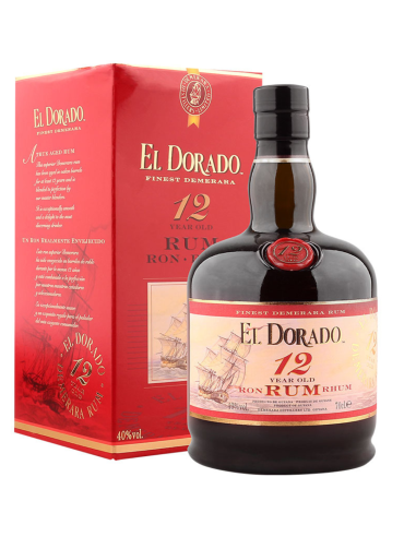 Rum El Dorado 12 anos 0,70 LT