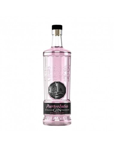 Gin Puerto de Indias Stramberry 0,70 Lt - Gins - Garrafeira Baco®