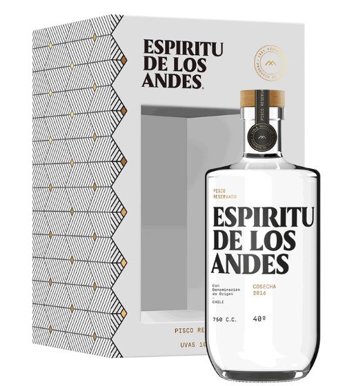 Pisco Espíritu de los Andes 0,70 LT