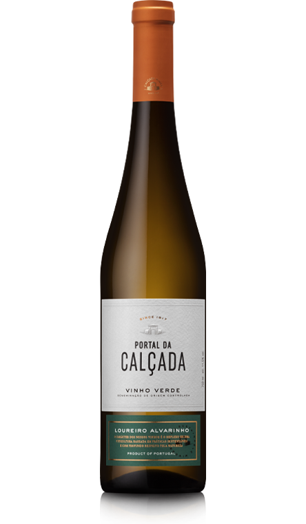 Garrafa de Portal da Calçada Loureiro & Alvarinho, DOC Vinho Verde