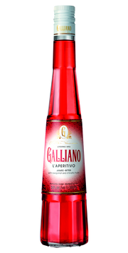 Garrafa de Galliano L'Aperitivo Bitter, licor bitter italiano de citrinos, 50 cl