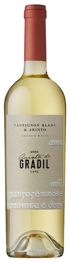 Garrafa de Quinta do Gradil 1492 Branco, vinho branco de Lisboa, 75 cl