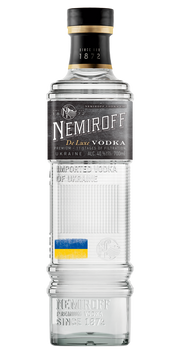 Garrafa de Nemiroff De Luxe Vodka, vodka ucraniana, 70 cl
