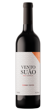 Garrafa de Vento Suão Tinto, vinho tinto alentejano, 75 cl