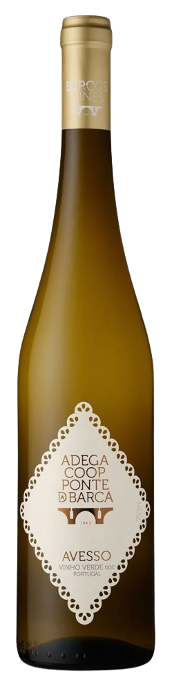 VINHO VERDE BRANCO ADEGA PONTE DA BARCA AVESSO 0,75 LT