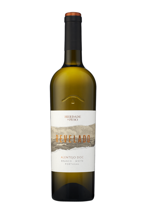 Garrafa de Herdade do Peso Revelado Branco, vinho branco do Alentejo, 75 cl