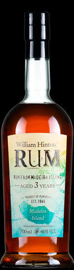 Carregar imagem na galeria: Rum da Madeira William Hinton 3 anos 0,70 Cl
