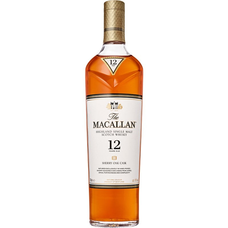 Macallan Whisky Sherry Cask 12 Anos 70 Cl