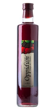 Garrafa de Oppidum Licor de Ginja sem fruto, ginja de Óbidos