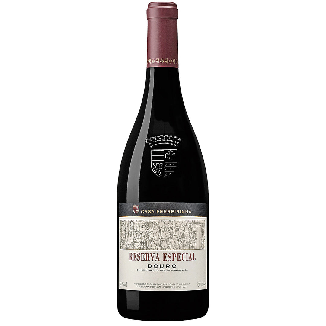 Garrafa de Casa Ferreirinha Reserva Especial Tinto 2017, vinho tinto do Douro, 75 cl