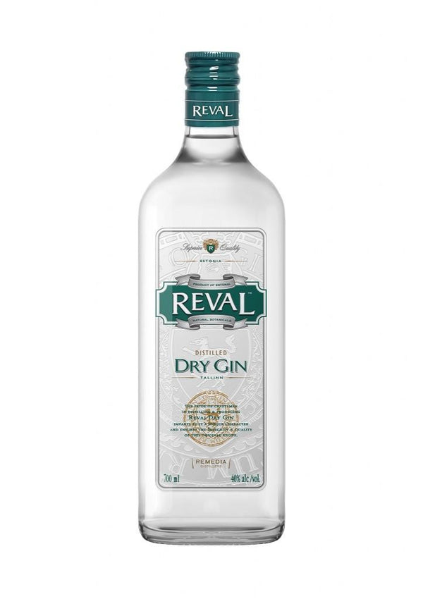 Reval Dry Gin 70CL