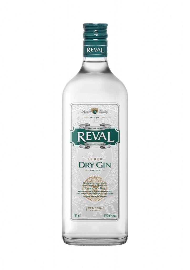 Reval Dry Gin 70CL