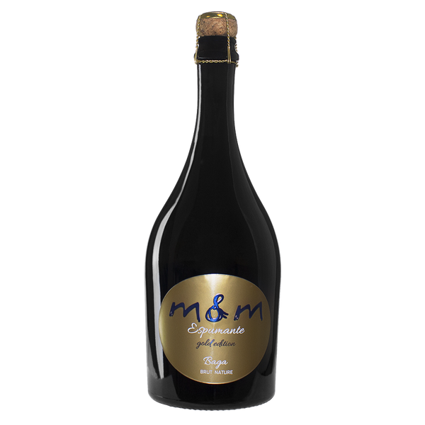 Espumante M&M Gold Baga Edition Brut Nature 75 CL