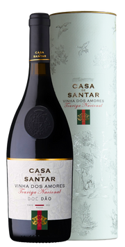 Garrafa de Casa de Santar Vinha dos Amores Touriga Nacional Tinto, vinho tinto do Dão