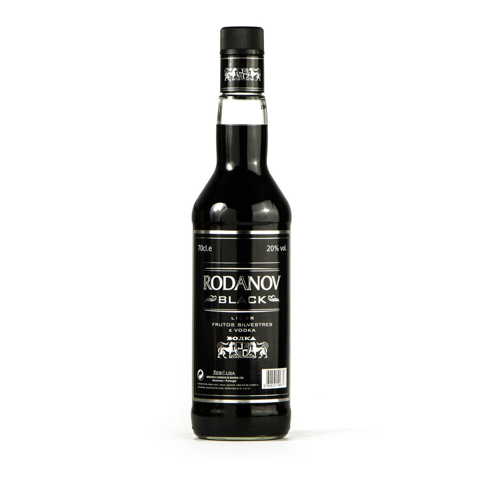 Licor Frut Silvestres Vodka Rodanov Black 0,70 LT