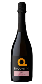 Garrafa de Quinta do Encontro Espumante Bruto Rosé, espumante da Bairrada, 75 cl
