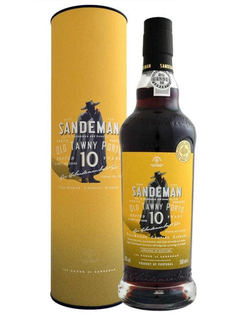 Sandeman 10 anos Tawny com Tubo 75 CL