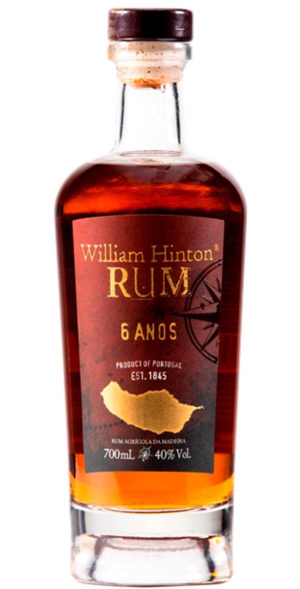 William Hinton Rum 6 anos Madeira 0.70Lt