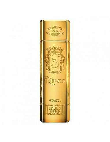 Vodka 3 Kilos Gold 1 LT