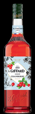 Carregar imagem na galeria: Xarope Giffard Cranberry 1 LT
