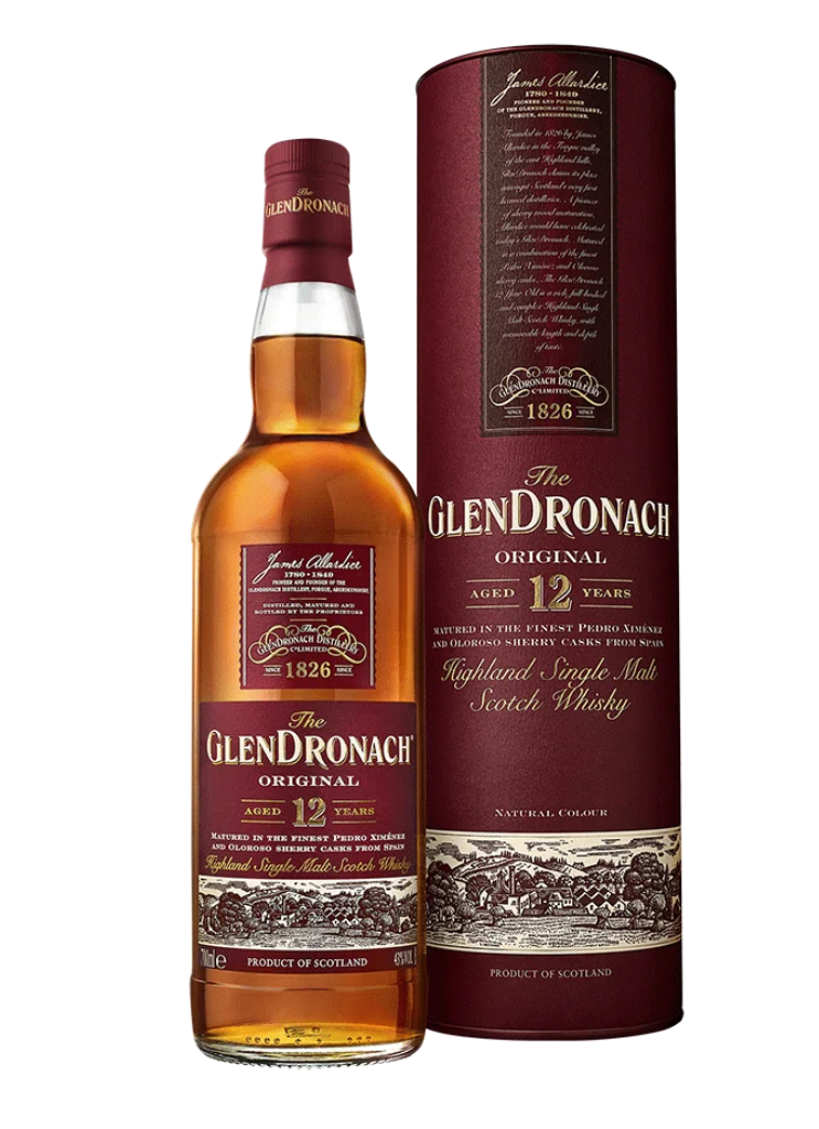 Whisky Glendronach 12 Anos 0,70 LT