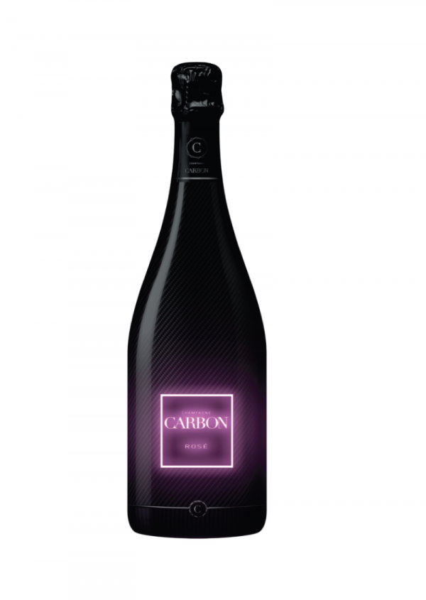 Carbon Champagne Sleeve Luminous Rose  75 CL