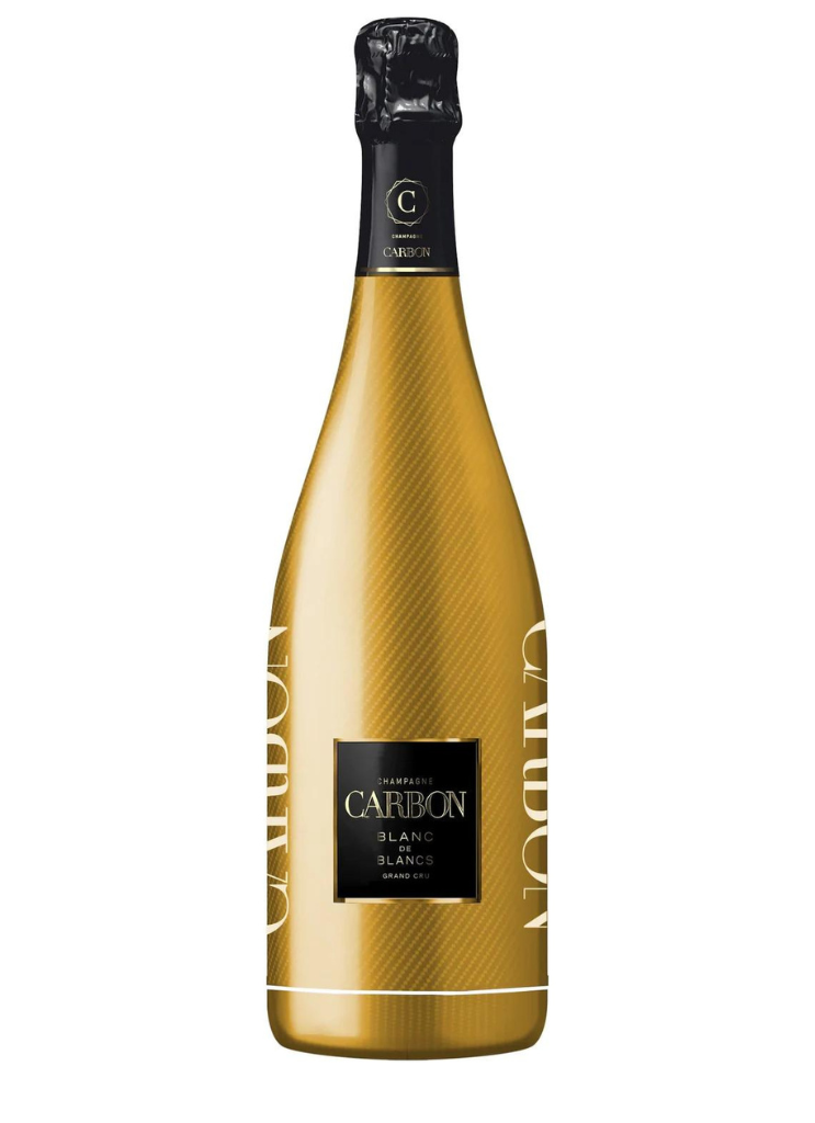 CHAMPAGNE CARBON BLANC DE BLANCS SLEEVE CARBONO 0,75 LT