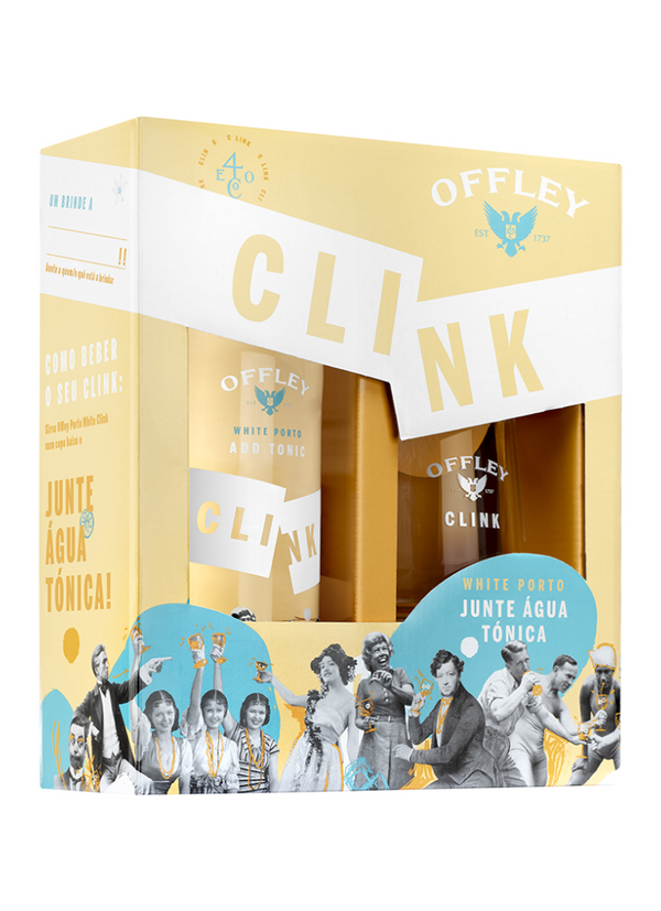 Offley Clink Branco + Copo 75 CL