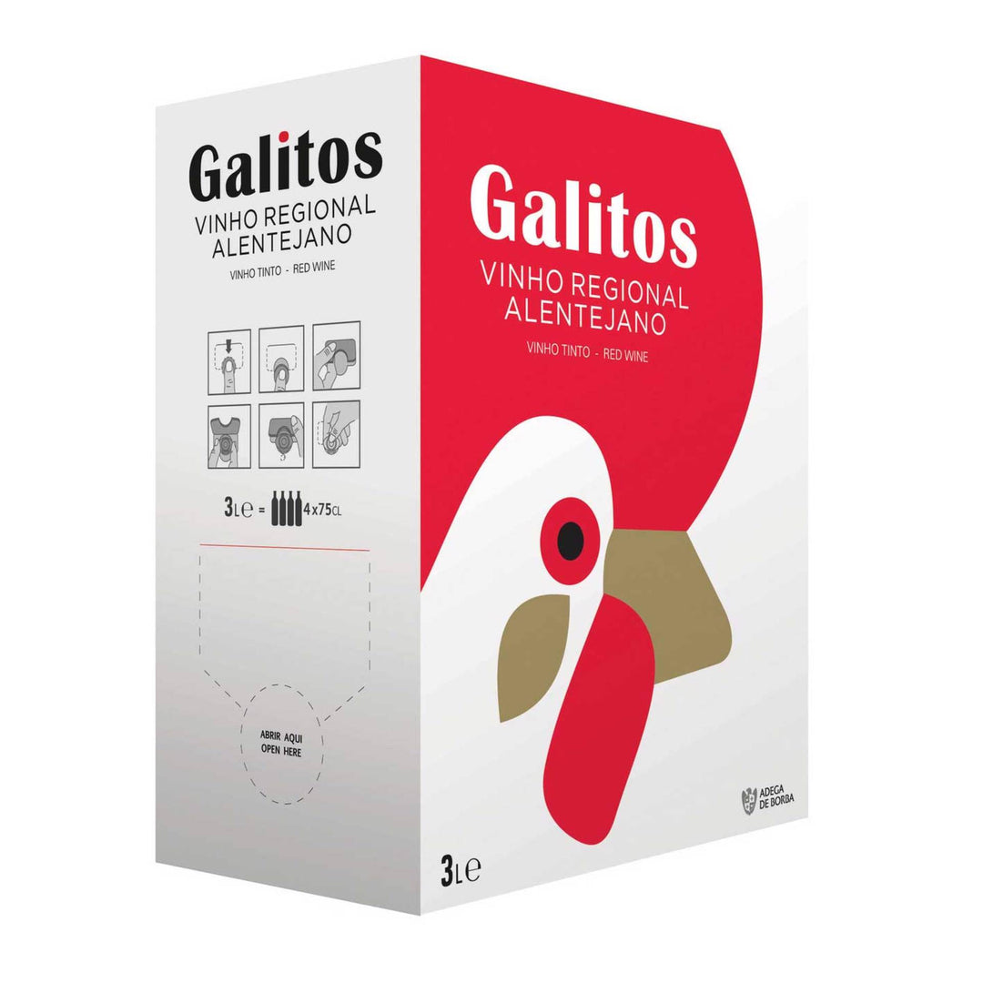 Vinho Tinto Galitos Bag in Box 3 Lt