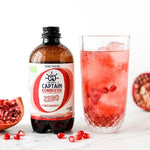 Carregar imagem na galeria: Garrafa de kombucha GUTsy Captain Zero Romã 400 ml