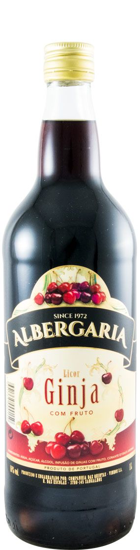 Licor Ginja Albergaria com Fruto 1 LT